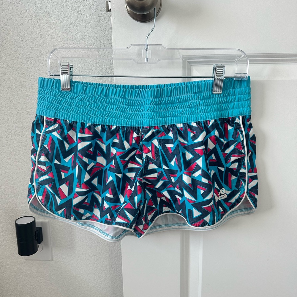 Colorful Geometric Patterned Nike Shorts